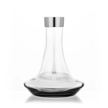 Waterpipe Aladin Rocket Silver Black