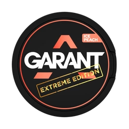 Nicotine Pouche GARANT (Grant) Extreme - Ice Peach 50mg