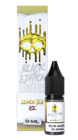 Longfill Dark Line Black Edition 9ml - LEMON TEA ICE