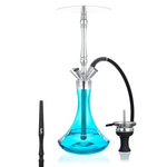 Wasserpfeife Aladin MVP 550 Silver Cyan