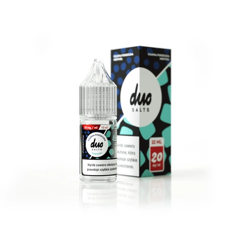 Liquid DUO Salt 10ml - Czarna Porzeczka Menthol 20mg