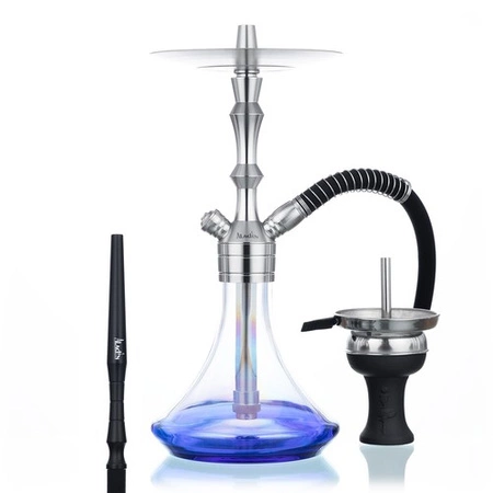 Waterpipe Aladin MVP 360 Silver Transparent Blue