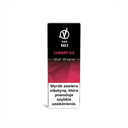 E-liquid Vbar Salt 10ml - Cherry Ice 20mg