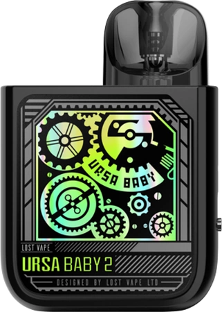 E-Papieros POD Lost Vape Ursa Baby 2 Pop Black x Time Gear