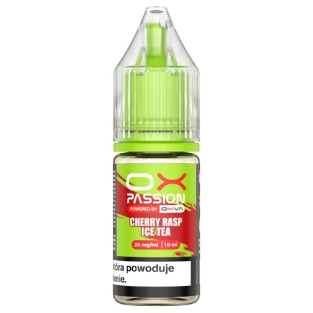 E-liquid OX Passion 10ml - Cherry Rasp Ice Tea 20mg