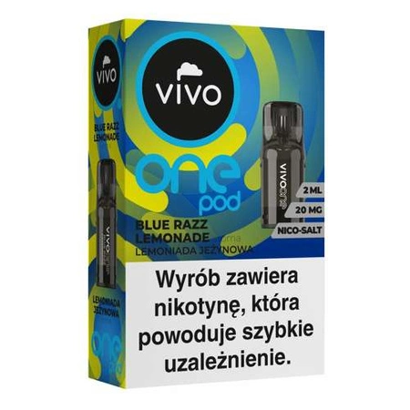 Wkład VIVO ONE POD 2ml - Blue Razz Lemonade 20mg