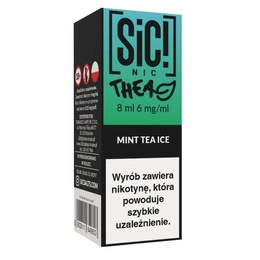 E-Liquid SIC! NIC 8ml - Mint Tea Ice 6mg