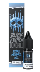 Longfill Dark Line Black Edition 9ml - EXTRA MENTHOL ICE