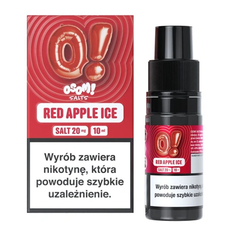 Liquid OSOM! SALTS 10ml - Red Apple Ice 20mg