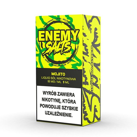 Liquid Enemy Salts 9ml - Mojito 18mg