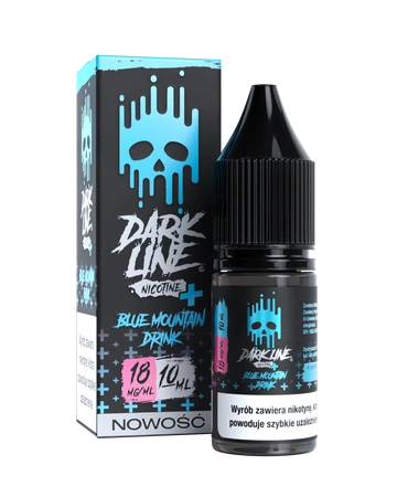 Liquid Dark Line Nicotine+ 10ml - Blue Mountain Drink 18mg