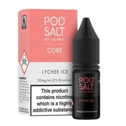 E-liquid Pod Salt Core 10ml - Lychee Ice 20mg