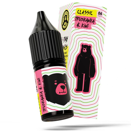 Liquid GO BEARS Classic 10ml - Truskawka Kiwi 06mg