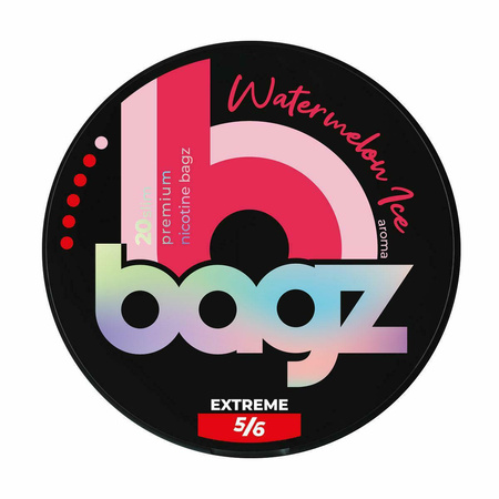 Nikotinbeutel BAGZ Watermelon Ice 5/6 EXTREME