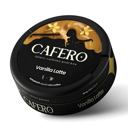Woreczki kofeinowe - CAFERO Vanilla Latte 80mg