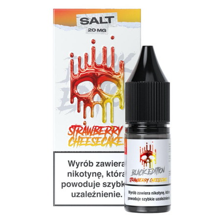Liquid Dark Line Black Edition Salt 10ml - Strawberry Cheesecake 20mg