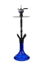 Wasserpfeife Jookah Aluriium Nr. 05 Big Size Black/Blue