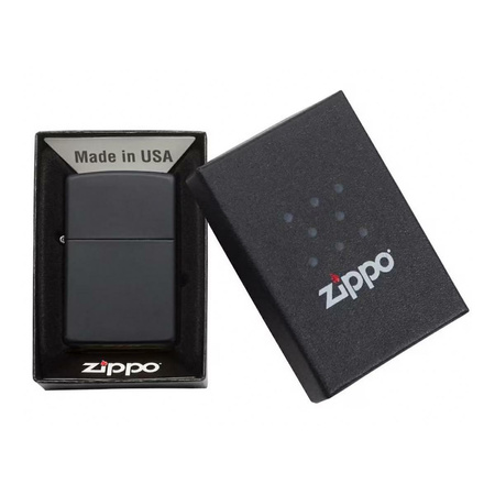 Feuerzeug ZIPPO - REG BLACK MATTE