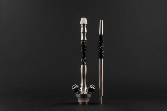 Shisha-Säule Union Fibonacci Pvd Acryl Black II