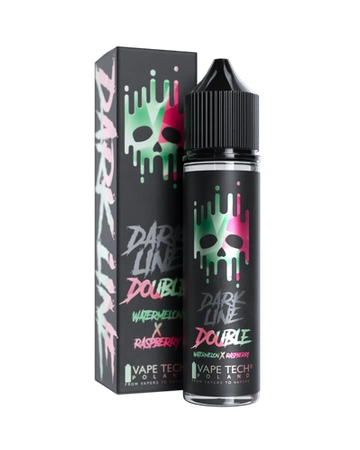 Longfill Dark Line Double 8/60ml - Watermelon Raspberry