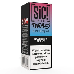 Liquid SIC! NIC 8ml - Raspberry Tea Ice 18mg