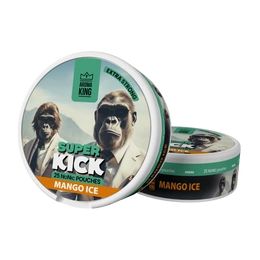 Nicotine Pouche Aroma King NoNic Super Kick - Mango Ice 5mg