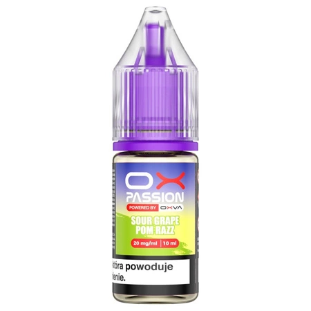 Liquid OX Passion 10ml Sour Grape Pom Razz 20mg