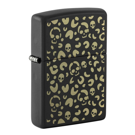 Feuerzeug ZIPPO - SKULL LEOPARD DESIGN