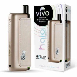 E-Cigarette POD VIVO Halo Poket Set Gold
