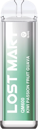 Disposable E-Cigarette Lost Mary QM600 - Kiwi Passion Fruit Guava 20mg