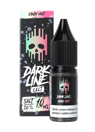 Liquid Dark Line Salt 10ml - Candy Mint 20mg