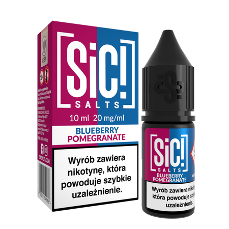 Liquid SIC! Salt 10ml - Blueberry Pomegranate 20mg