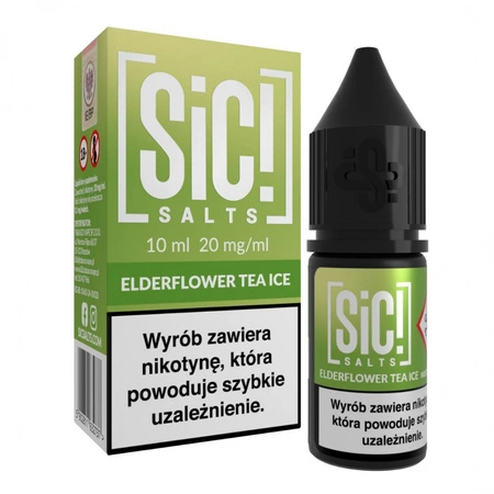 E-liquid SIC! Salt 10ml - Elderflower Tea Ice 20mg