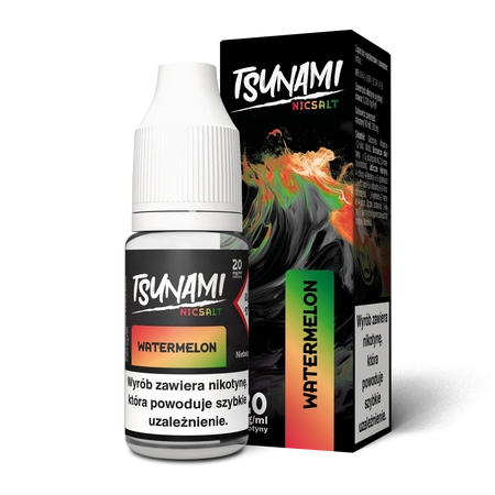 Liquid Tsunami Salt 10ml - Watermelon 20mg