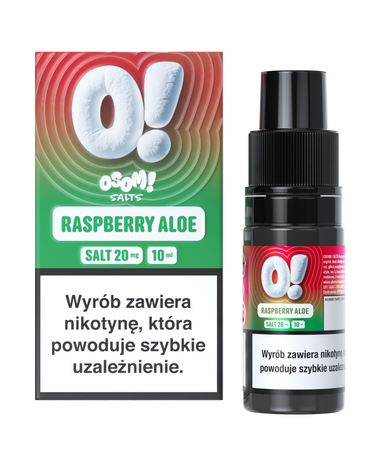 Liquid OSOM! SALTS 10ml - Raspberry Aloe 20mg