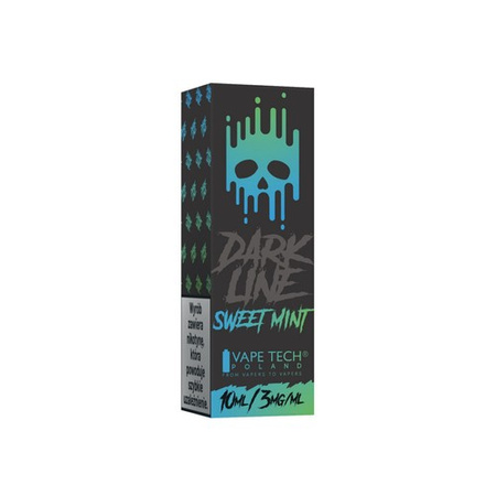 Liquid Dark Line 10ml - Sweet Mint 3mg