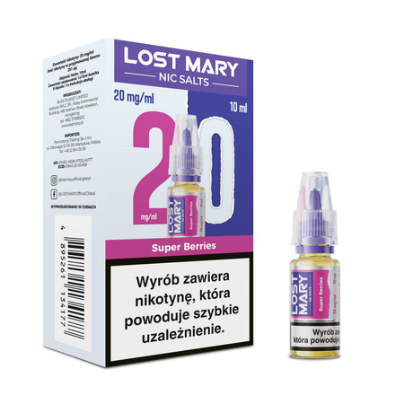 Liquid Lost Mary 10ml - Super Berries 20mg