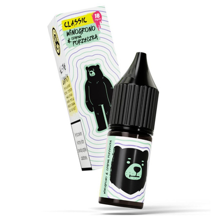 Liquid GO BEARS Classic 10ml - Traube Schwarze Johannisbeere 18mg