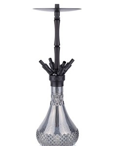 Fajka Wodna WD Hookah Alu Black A41B 7 Grey