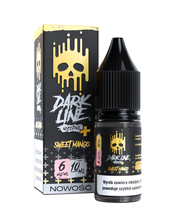 Liquid Dark Line Nicotine+ 10ml - Sweet Mango 06mg