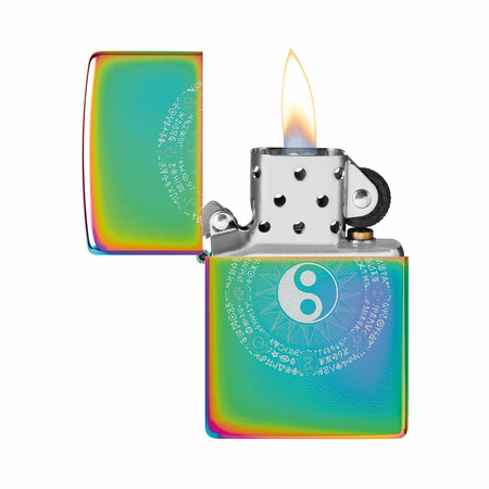Зажигалка  ZIPPO - YING YANG COLORFUL