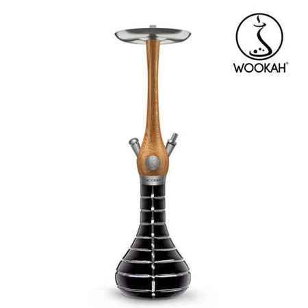 Waterpipe Wookah Mastercut Striped Black Oak