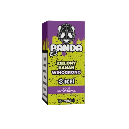 Liquid Panda Double Salt 10ml - Zielony Banan Winogrono 20mg
