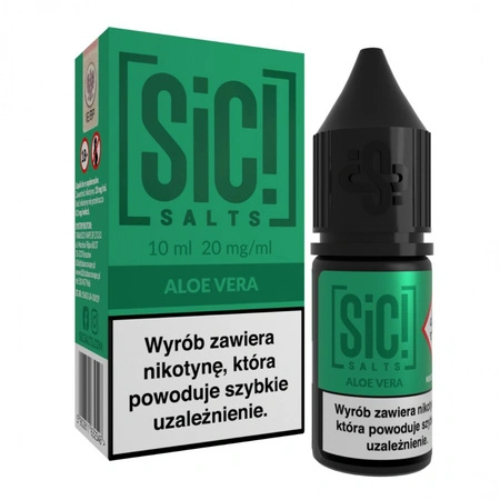 E-liquid SIC! Salt 10ml - Aloe Vera 20mg