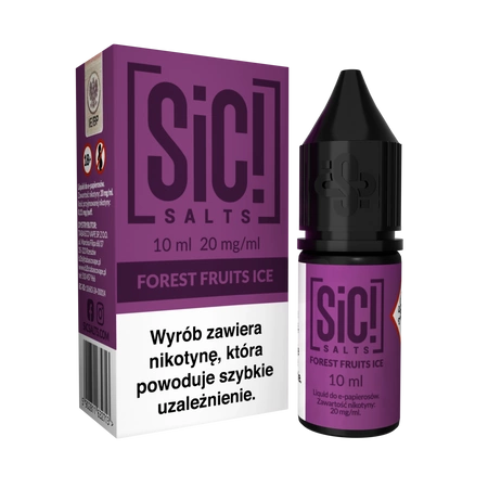 E-liquid SIC! Salt 10ml - Forest Fruits Ice 20mg