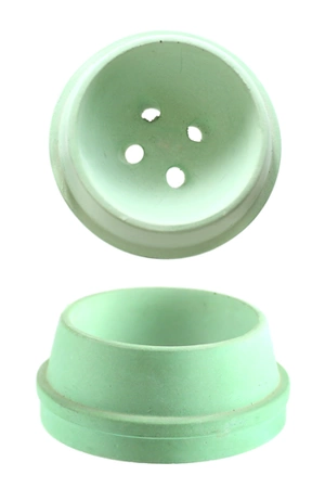 Cybuch Masta KAYA Sylikonowy Hydra Biały