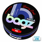 Nicotine pouches BAGZ Berry Cool 6/6 BLACK MEGA