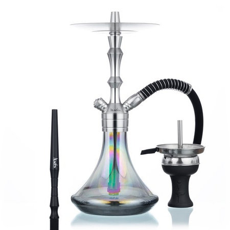 Wasserpfeife Aladin MVP 360 Silver Black