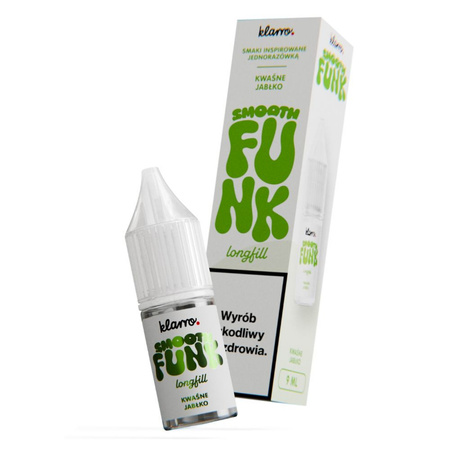 Longfill Klarro Smooth Funk 9ml - Kwaśne Jabłko