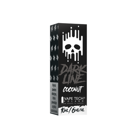 Liquid Dark Line 10ml - Coconut 6mg